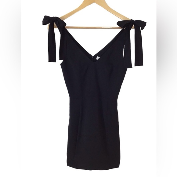 Amanda Uprichard X REVOLVE Black Allora Dress NEW - Picture 3 of 10